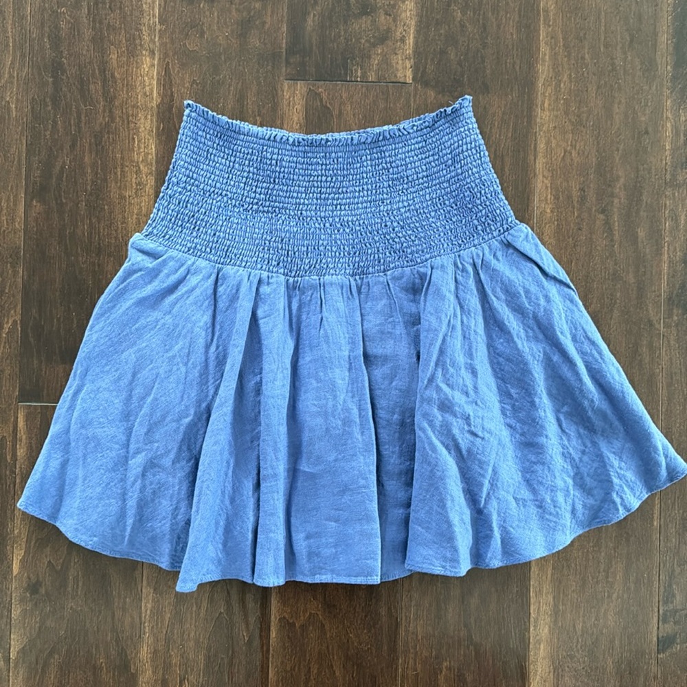 J. Crew NWT 100% linen lined skirt.